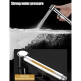 Bidet Handdouche Set Zwart/Wit (23% Korting)