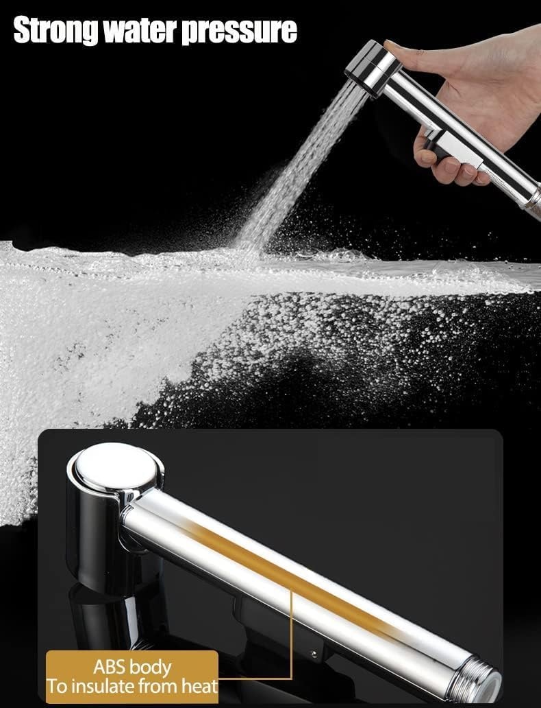 Bidet Handdouche Set Zwart/Wit (23% Korting)