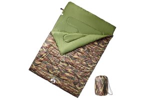 VidaXL Dubbele Slaapzak met Kussens - 3-4 Seizoenen - 33% Korting