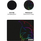 EMPIRE GAMING - Armor RF800 draadloos gamingtoetsenbord en -muisset QWERTZ (DE-indeling) - 2,4 G RGB draadloos toetsenbord - Ergonomische draadloze muis met muismat van 4800 dpi - PC PS4 PS5 Xbox One/serie Mac