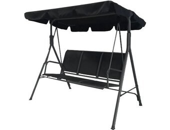 Schommelbank 3-persoons Grijs met 39% Korting!