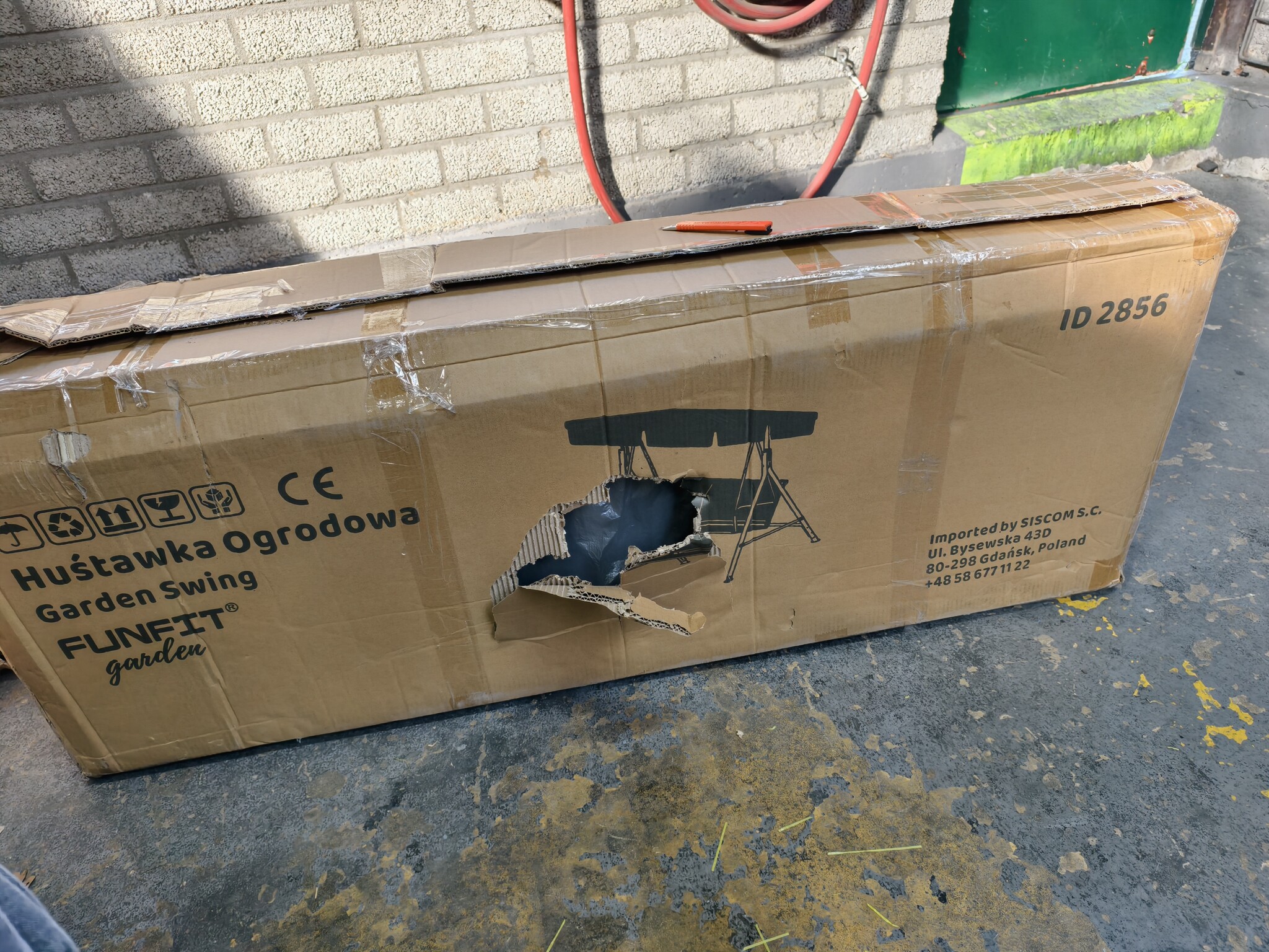 Schommelbank 3-persoons Grijs met 39% Korting!