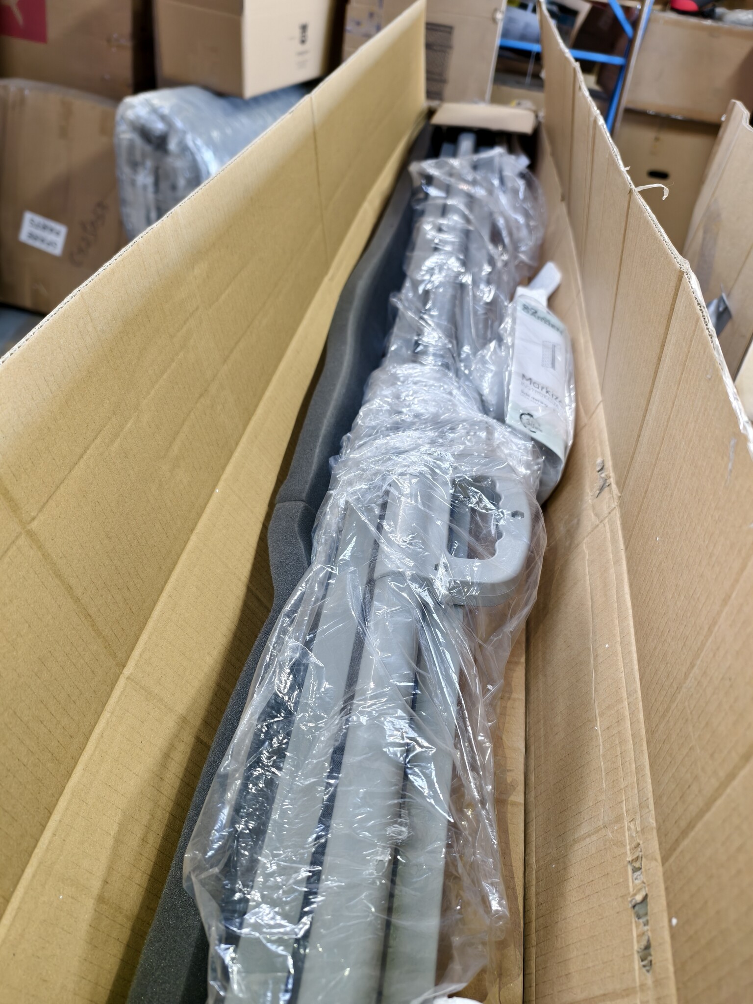 Uittrekbaar Tuinscherm 300x200cm Donkergrijs - 59% Korting