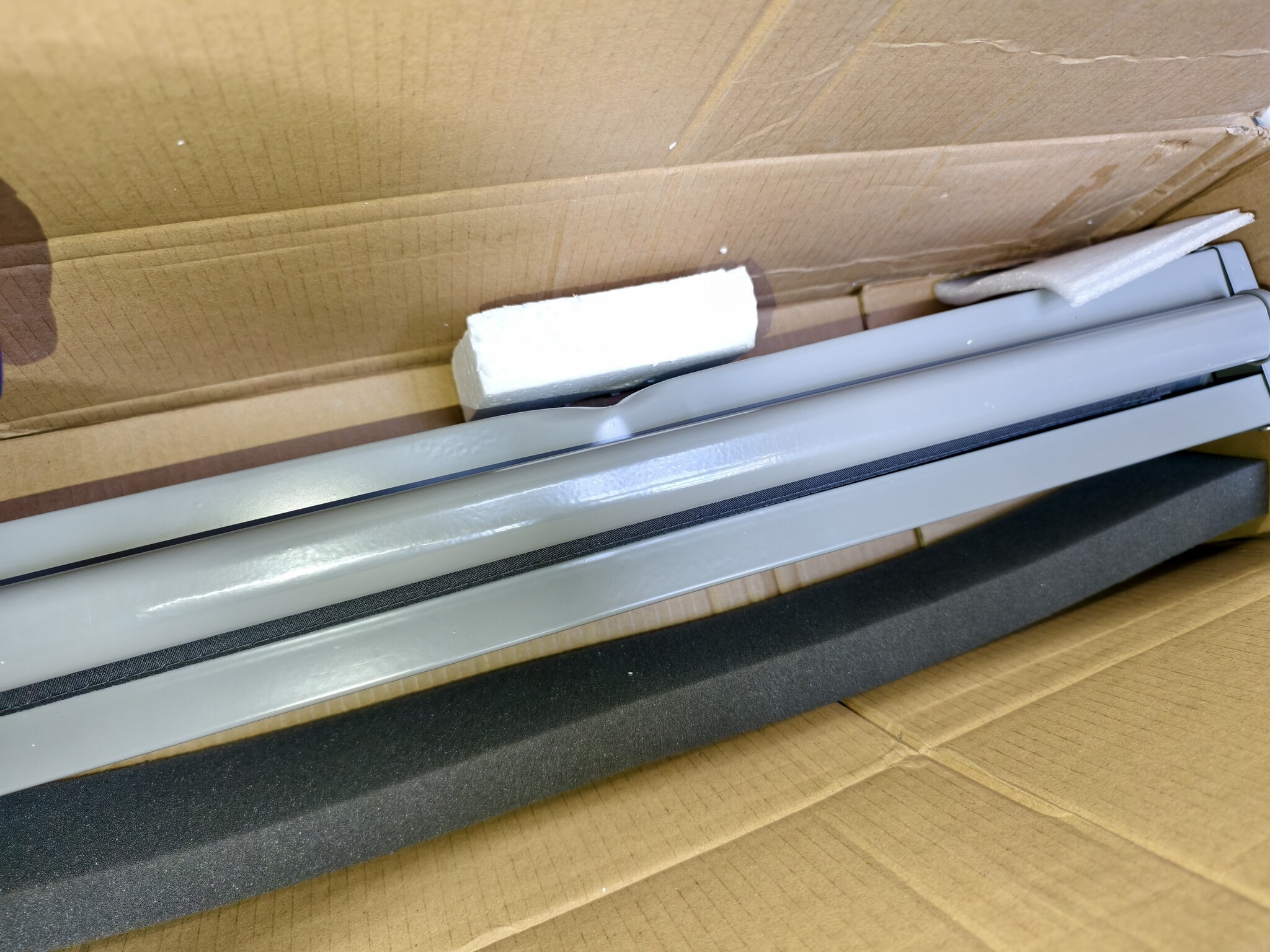 Uittrekbaar Tuinscherm 300x200cm Donkergrijs - 59% Korting