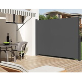 Uittrekbaar Tuinscherm 300x200cm Donkergrijs - 59% Korting