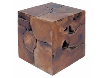 VidaXL Kruk Massief Teakhout - 59% Korting