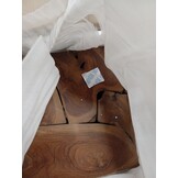 VidaXL Kruk Massief Teakhout - 59% Korting