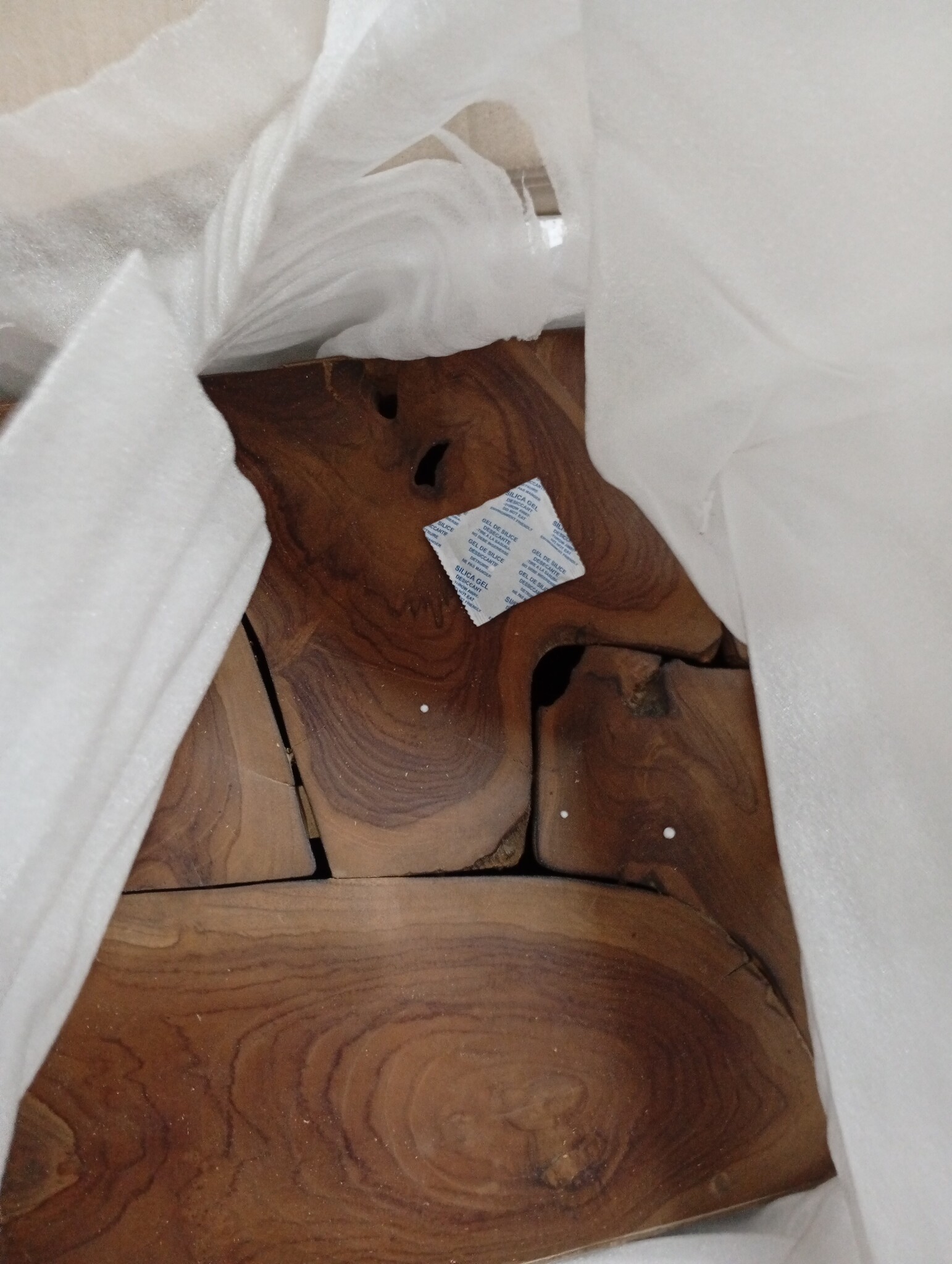 VidaXL Kruk Massief Teakhout - 59% Korting