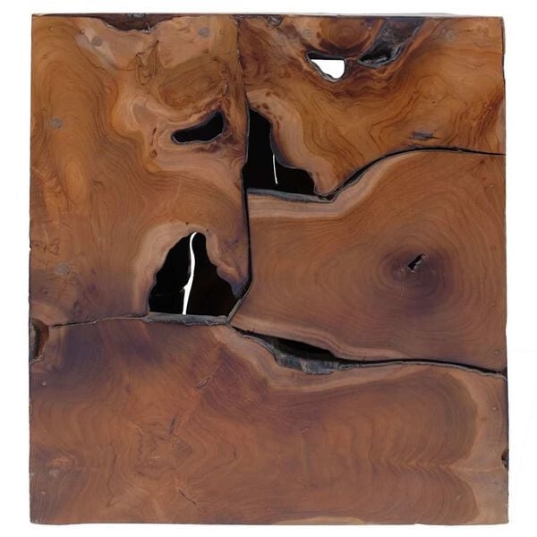 VidaXL Kruk Massief Teakhout - 59% Korting