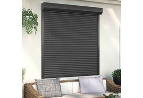 VidaXL Rolluik Aluminium Antraciet 140x150cm - 35% Korting!