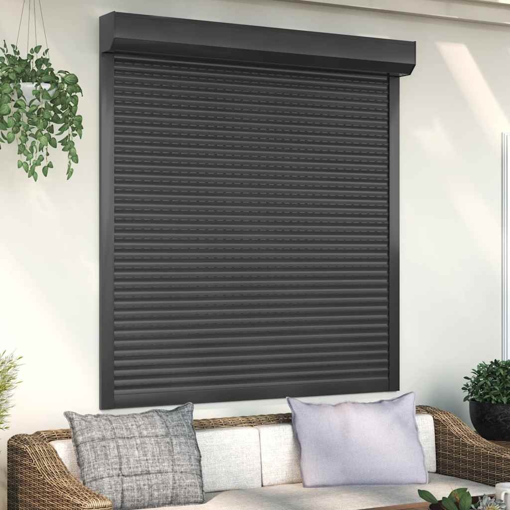 VidaXL Rolluik Aluminium Antraciet 140x150cm - 35% Korting!