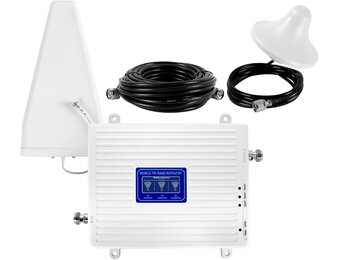 Signaalversterker Kit Zwart/Wit: Beter Mobiel Bereik (28% Korting!)