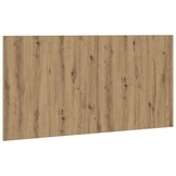 vidaXL Hoofdeinde Hout 160x80cm Artisanaal Eiken - 33% Korting