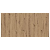 vidaXL Hoofdeinde Hout 160x80cm Artisanaal Eiken - 33% Korting