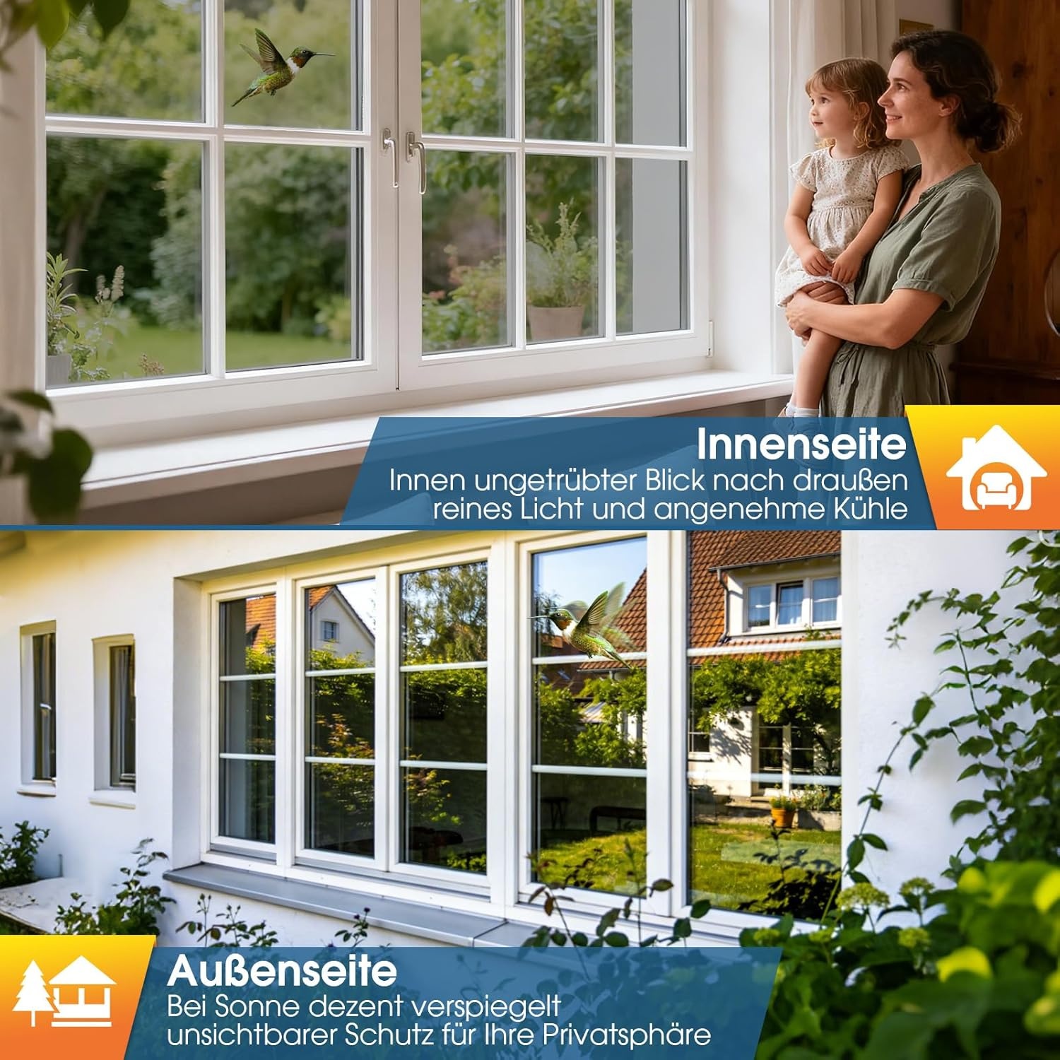 Lifetree Raamfolie - 54% Korting! Privacy & Zonwering (Zilver, 90x1000cm)