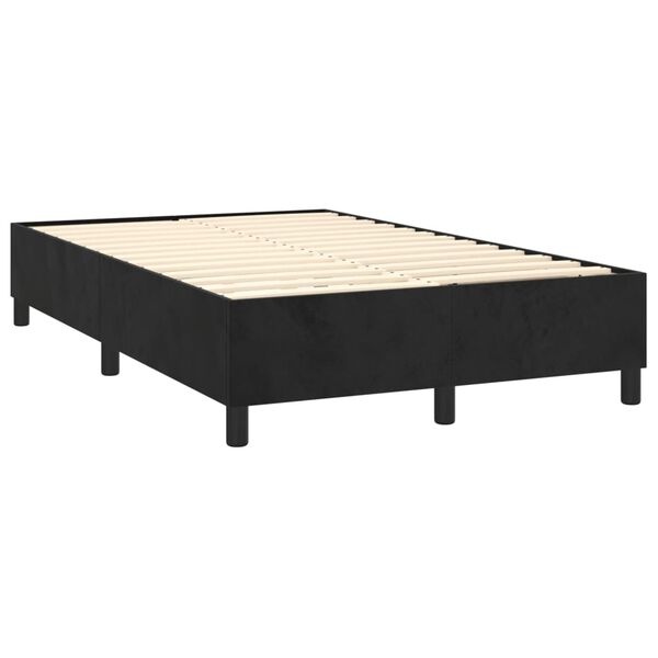 vidaXL Bedframe 120x200 cm Zwart Fluweel - 34% Korting!