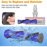 20% Korting: Borstelkop voor Dyson V8/V10/V11/V15 - Hard & Zacht