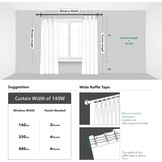 Deconovo Verduisteringsgordijnen Donkerrood - 26% Korting!