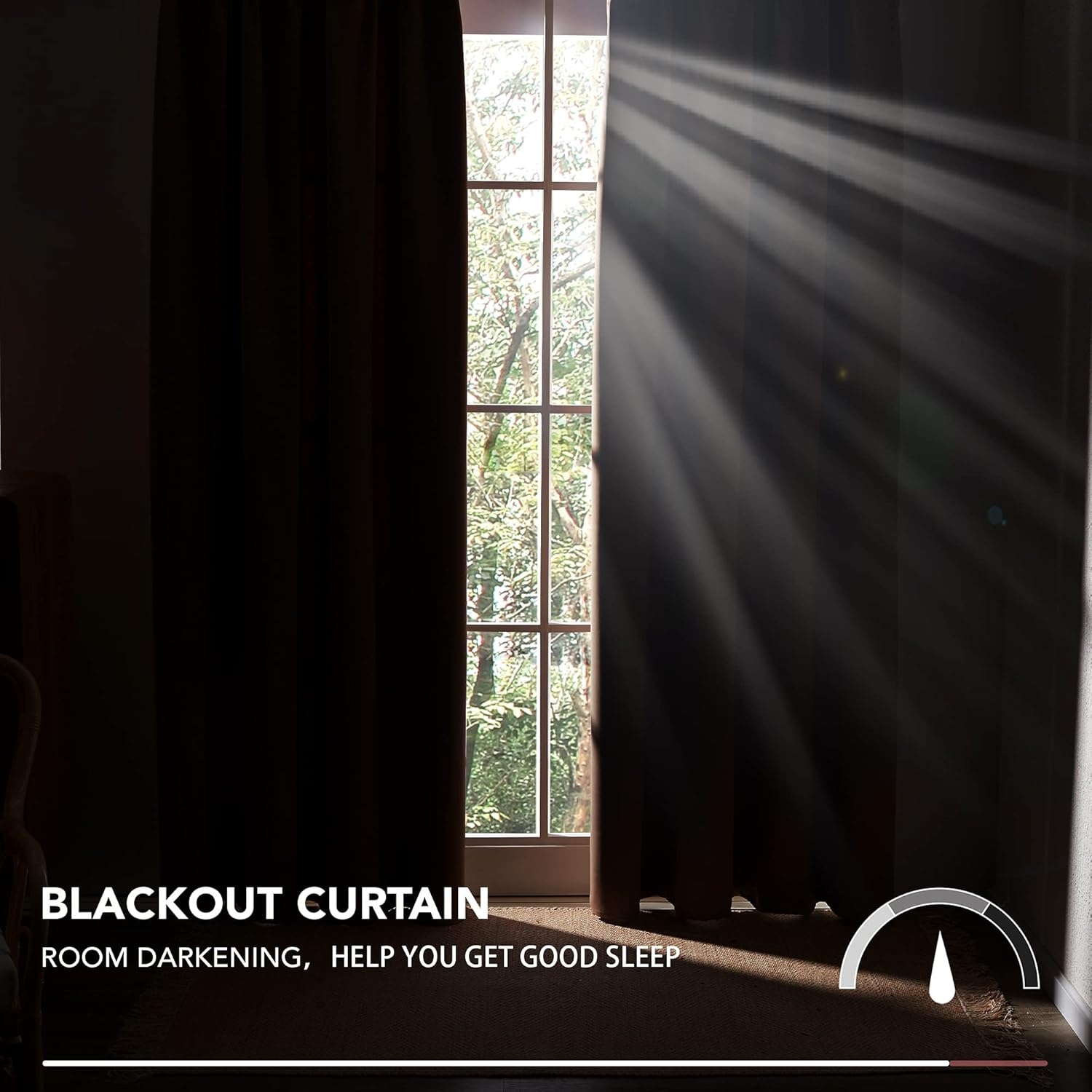 Deconovo Verduisteringsgordijnen Donkerrood - 26% Korting!