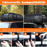 Zacro Dakbagagebox 425L Zwart - 27% Korting!