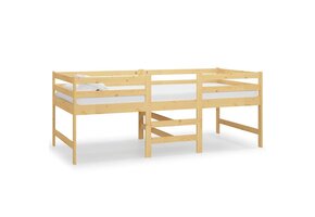vidaXL Grenenhouten Bedframe 90x200cm - 54% Korting