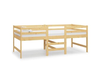 vidaXL Grenenhouten Bedframe 90x200cm - 54% Korting