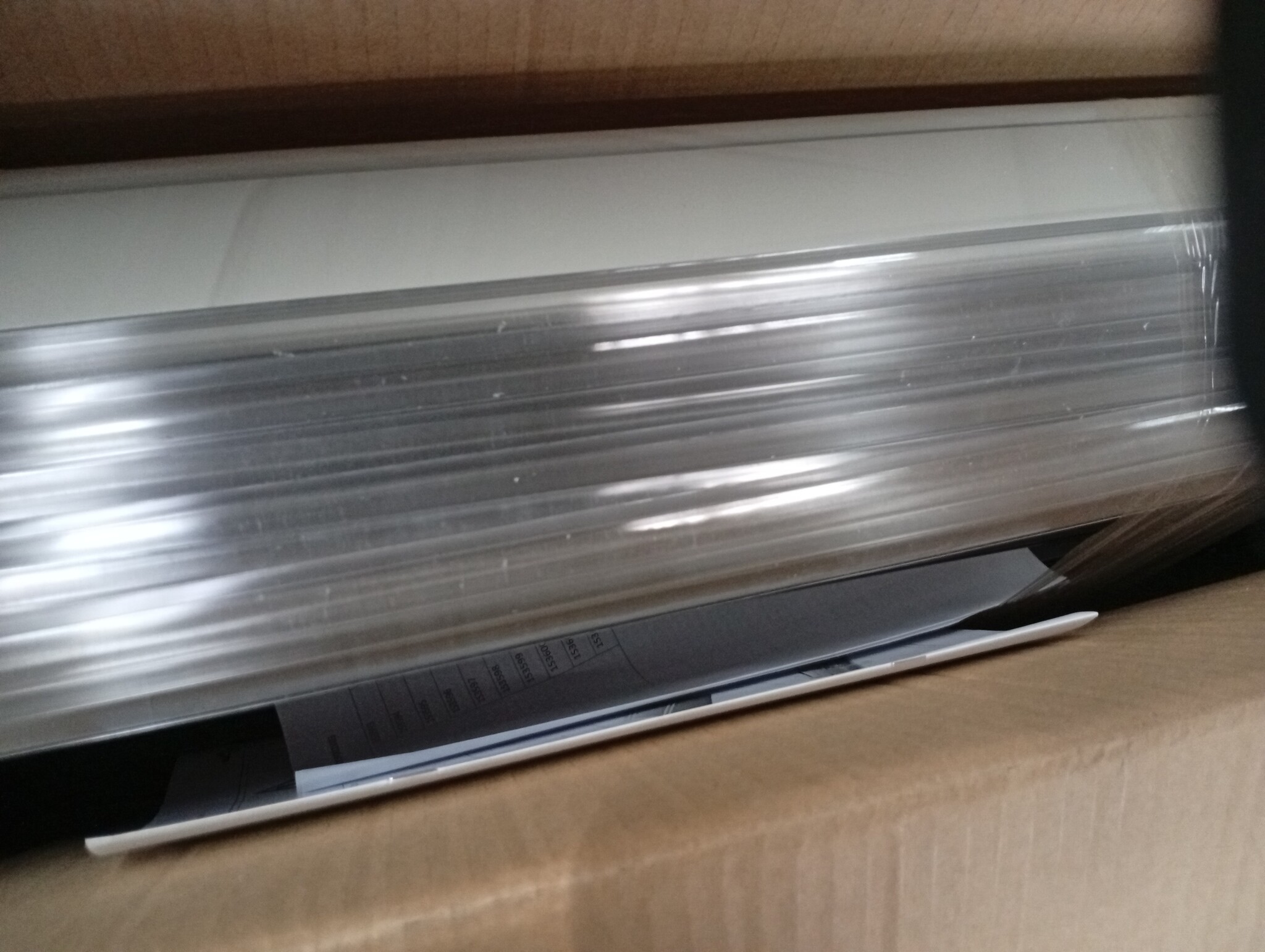 Deurluifel Polycarbonaat Zwart/Transparant (300x75 cm) - 53% Korting