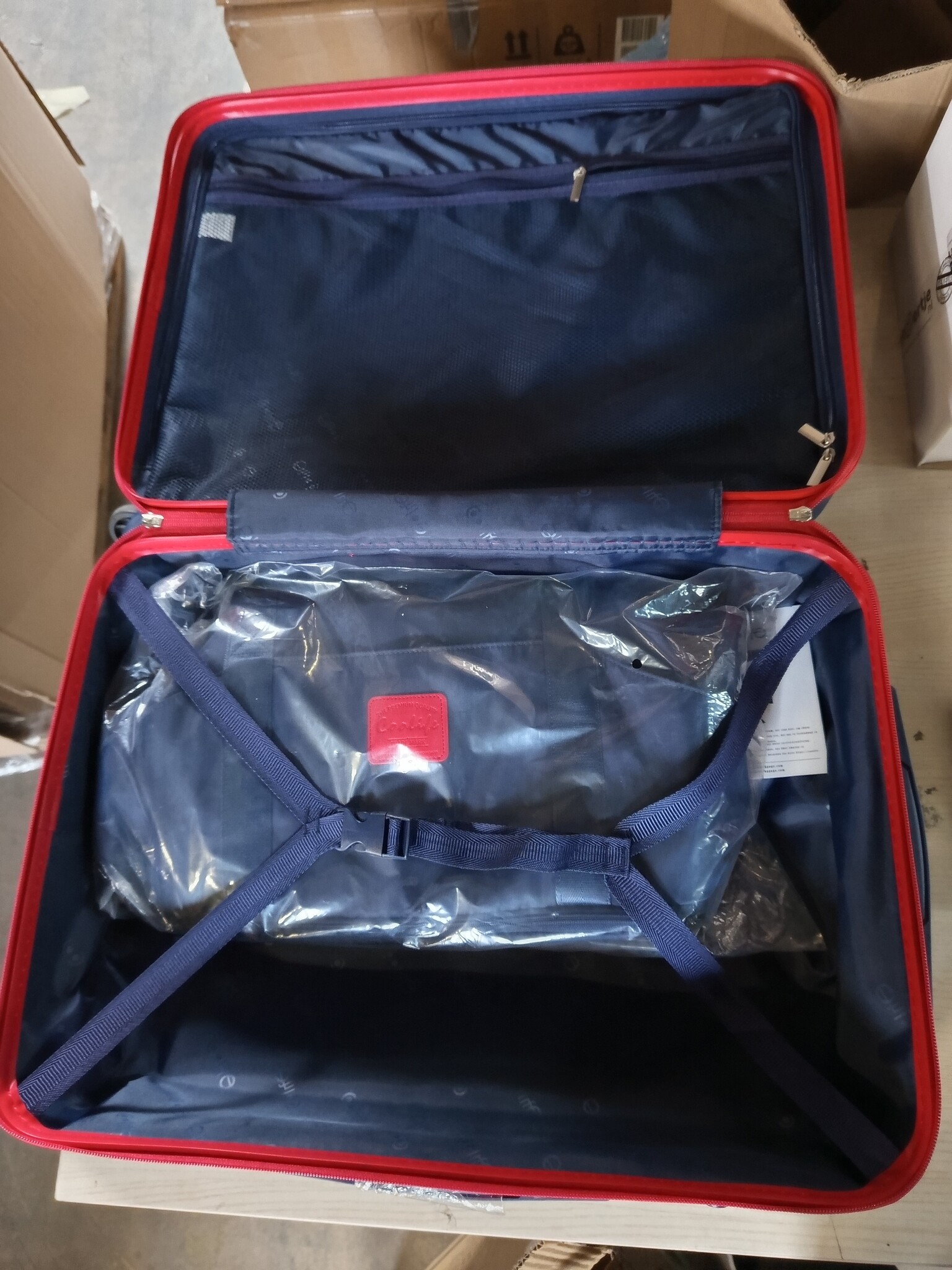 COOLIFE Reiskoffer Zwart 77cm - 54% Korting!