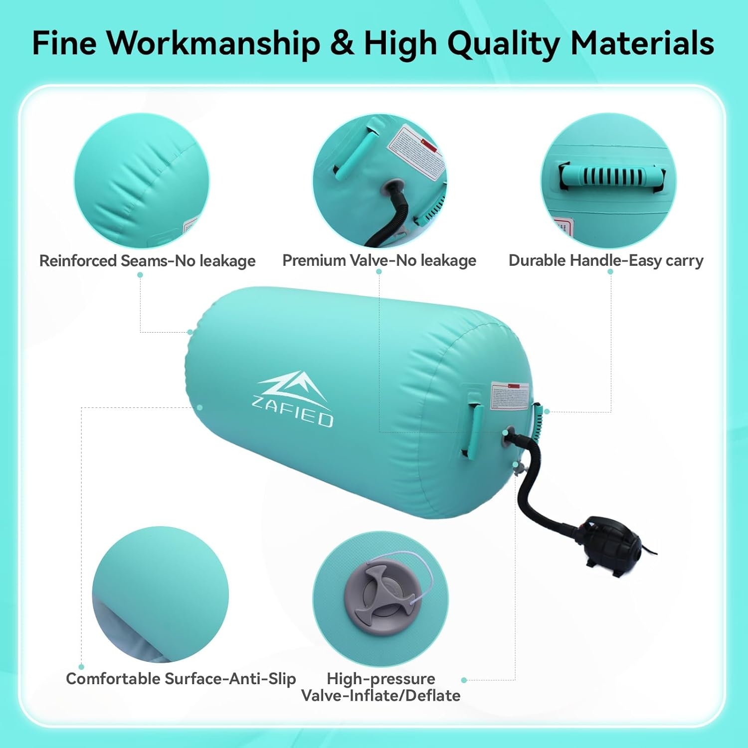 Opblaasbare Gymnastiek Rol - 35% Korting