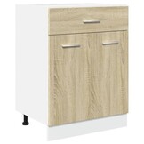 VidaXL Onderkast 60x46x81.5 cm Sonoma Eiken - 28% Korting!