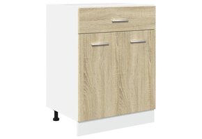 VidaXL Onderkast 60x46x81.5 cm Sonoma Eiken - 28% Korting!