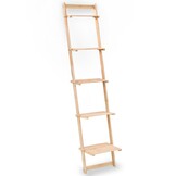 vidaXL Cederhouten Wandrek Ladder - 31% Korting!