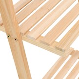 vidaXL Cederhouten Wandrek Ladder - 31% Korting!