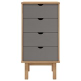 vidaXL Ladekast OTTA - 53% Korting - Massief Grenenhout