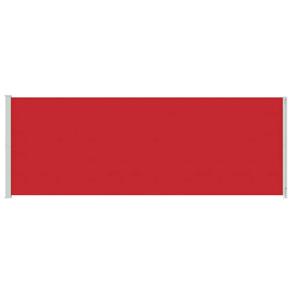 Uittrekbaar Tuinscherm 220x600cm Rood - 54% Korting!