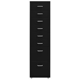 VidaXL Ladeblok Metaal Zwart - 34% Korting!