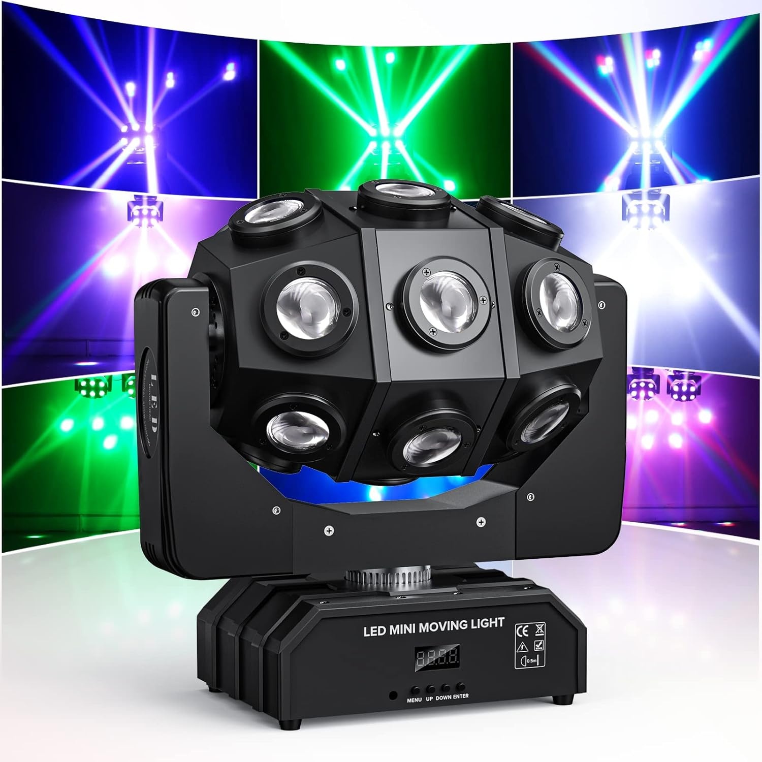 Moving Head LED Disco Licht 180W: 36% Korting!