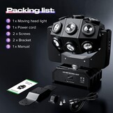 Moving Head LED Disco Licht 180W: 36% Korting!