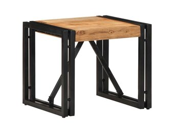 VidaXL Salontafel Massief Acaciahout 40x40x35 cm - 26% Korting!