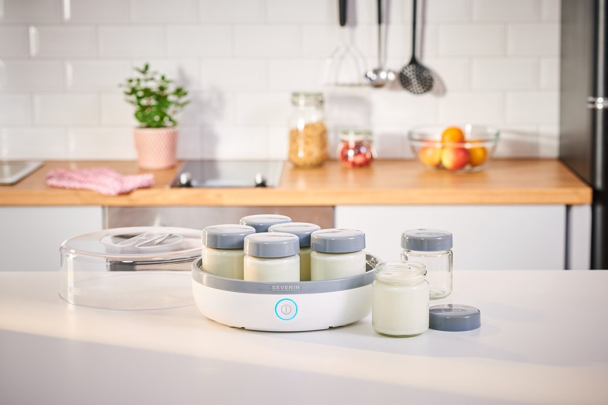 Severin Yoghurtmaker JG 3518 - Wit/Grijs (16% Korting)