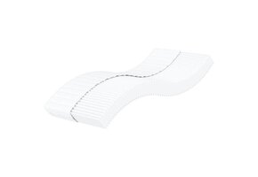 vidaXL Schuimmatras H2/H3 100x200cm Wit - Nu 29% Korting!