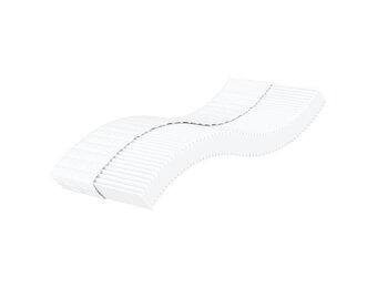 vidaXL Schuimmatras H2/H3 100x200cm Wit - Nu 29% Korting!