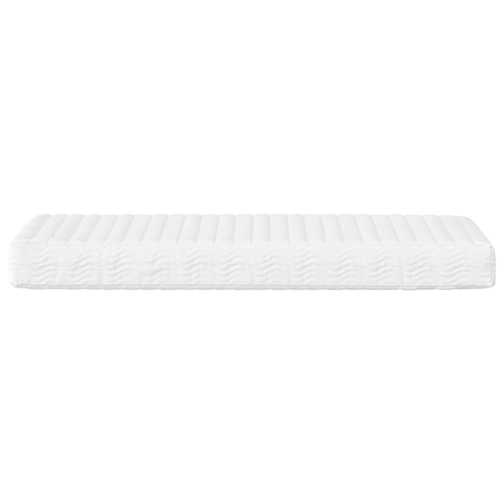 vidaXL Schuimmatras H2/H3 100x200cm Wit - Nu 29% Korting!