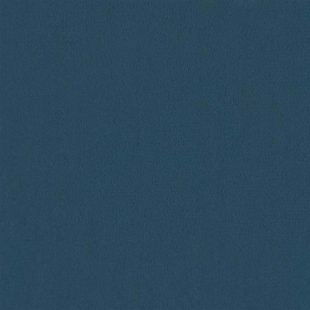 vidaXL Hoofdbord Fluweel Donkerblauw - 51% Korting!