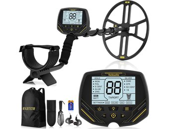 DD90 Metaaldetector Zwart - 37% Korting
