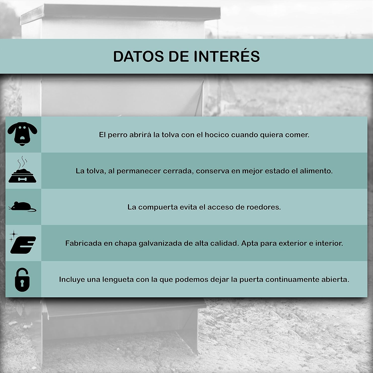 FINCA CASAREJO Hondenvoerbak 30L - 27% Korting