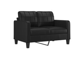 vidaXL Tweezitsbank Kunstleer Zwart | 34% Korting