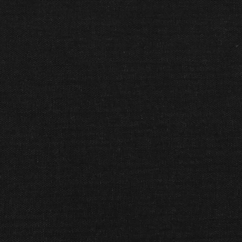 vidaXL Hoofdborden (2 st.) - Zwart Stof - 27% Korting