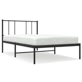 VidaXL Bedframe Metaal Zwart 90x190 cm | 32% Korting