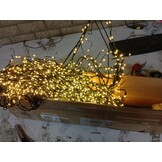 vidaXL LED-kerstboom met spikes 1534 LEDs warm wit 500 cm